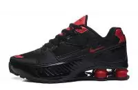 chaussures nike shox enigma 9000 r4 pour homme red black